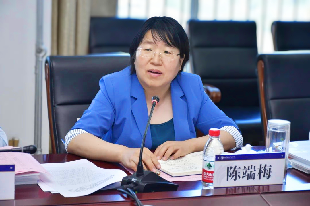 濰坊市副市長(zhǎng)、聯(lián)合組組長(zhǎng)陳端梅講話